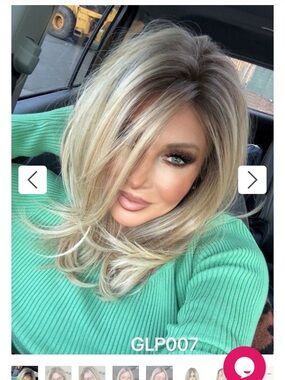 Blonde Layered Women's Wig - GLP007